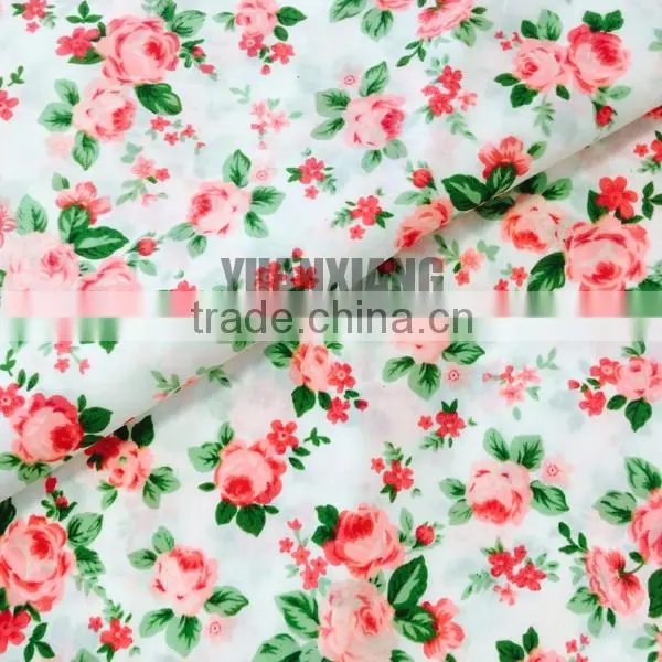 Floral Fabric in Custom Fabric for Bag InT90/C10