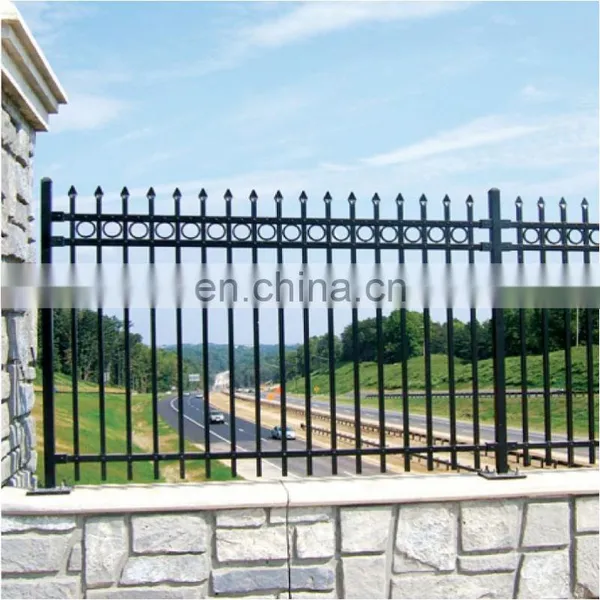 High Security Decorative Steel Palisade Fence From China Factory for Garden Boundary Resident photo-3