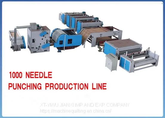 1000 Needle Punched Wadding Production Line