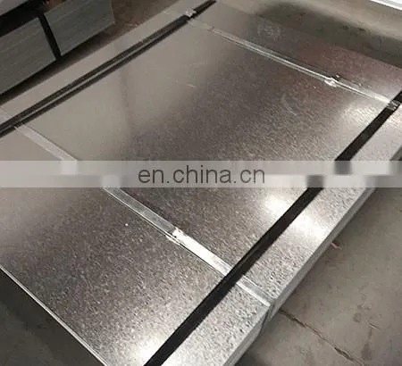 Factory Price Z40 Z275 Coated Zinc Spangles Galvanized Iron Sheets GI Steel Plate For Sale photo-4