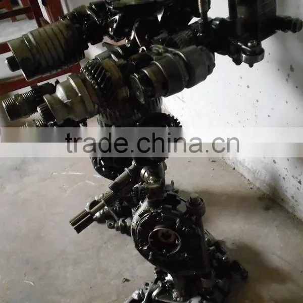 Ironhide Large Outdoor Sculpture Cartoon Figure Iron Man Sculpture for Public Plaza Exhibition Celebration photo-2