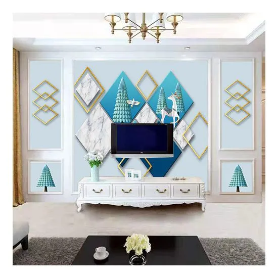 Outdoor Wall Murals 3D 5D 8D 16D 18D Embossed Wall Decoration For Home Tv Background Dropshipping photo-2