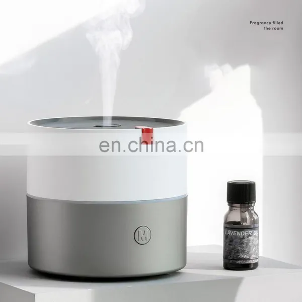 230ml Usb Rechargeable Flower Defuser H2o Ultrasonic Aroma Vase Humidifier With Essential Oils Bottle For Office Home photo-3