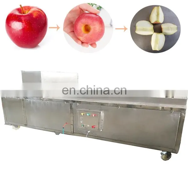 Commercial Automatic Industrial Pear Apple Skin Removing Peeler Peeling Coring Slicing Cutting Machine photo-5