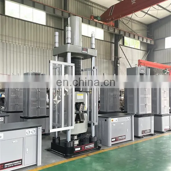 WE-600D Digital Display Hydraulic Mechanical Tensile Compression Bending Testing Machine Equipment photo-5
