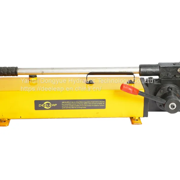 Deeleap Brand Double Acting High Pressure Manual Hydraulic Pump photo-2