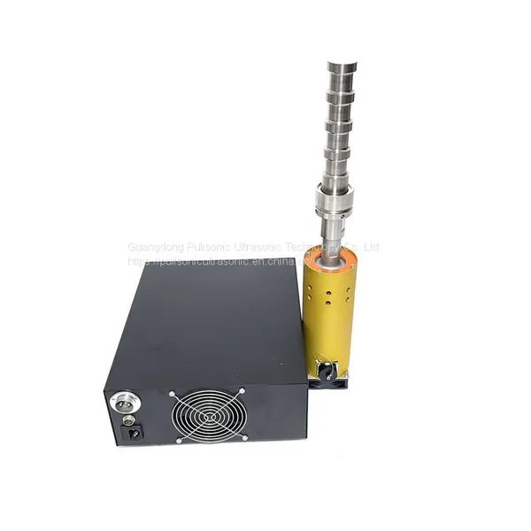 300W Pharmaceutical Machinery Ultrasonic Reactor With Generator For Graphene Dispersion photo-4
