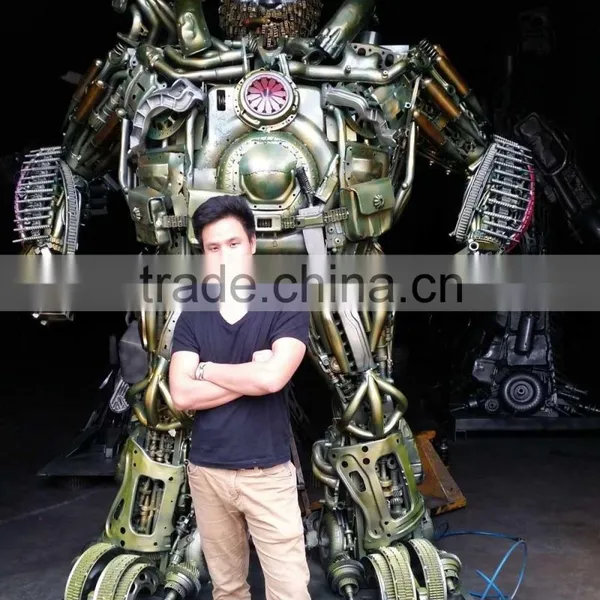 2.5 Meters High Hound Modern Outdoor Metal Sculptures photo-3