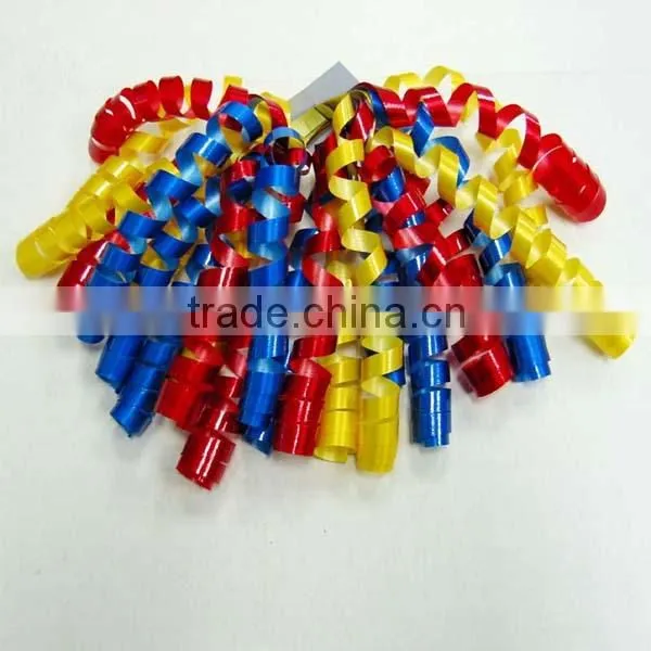 HOT Sale !Curly Ribbon Bow With Clip For Girls Kids Hair Decoration photo-6