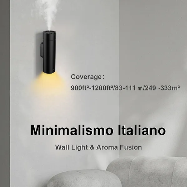 Customize Home Fragrance Wholesale Air Purifier Spray Essential Oil Waterless Smoke Diffuser Aroma photo-5