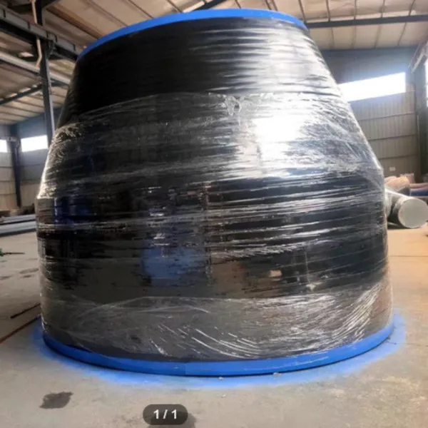 3PE Anti-corrosion Bend/resin Powder Inner and Outer Plastic Coated Pipe Fittings/epoxy Powder Elbow photo-5