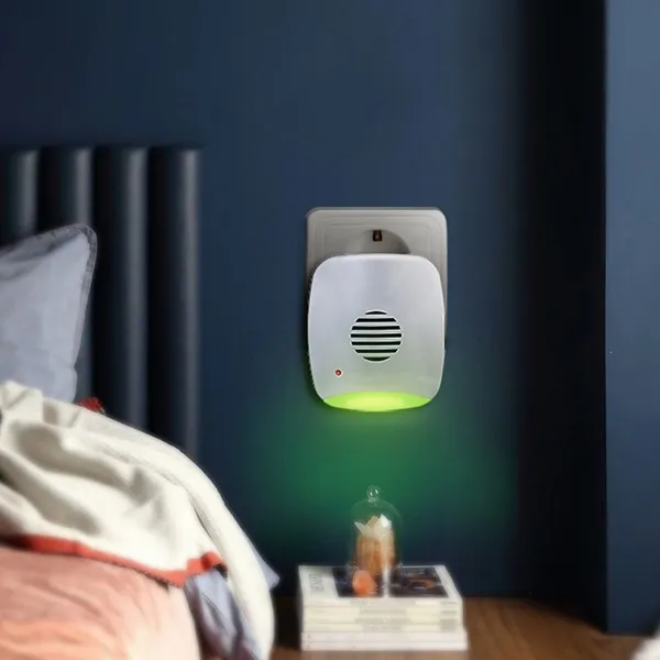 Aosion ODM/OEM Indoor Ultrasonic Mouse/Rat/Mosquito/Insect Repeller With Night Light photo-4
