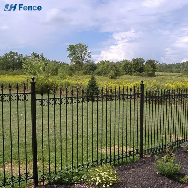 Customized Zinc Steel Guardrail for Outdoor Garden Balcony Factory Decorative Yard Zinc Steel Fence photo-3