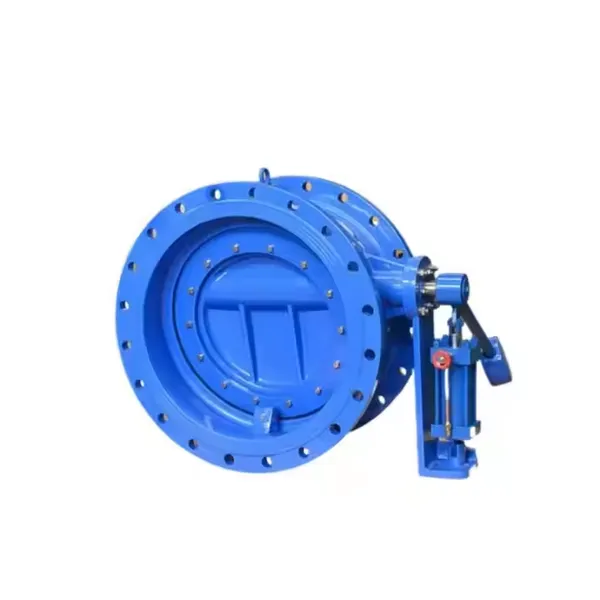 Butterfly Type Wafer Check Valve Tilting Disc Cast Ductile Iron Inclined Plate Hydraulic Heavy Hammer Slow Closing Check Valve photo-2