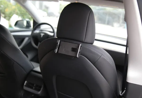 Model 3/Y 1st Row Seatback Foldable Phone/Pad Holder With 360° Rotation photo-3