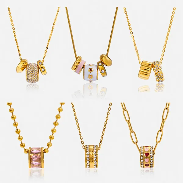 Stainless Steel Necklace Charm for Jewelry Making with Low MOQ