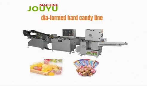 High Productivity Die-Formed Hard Candy Production Line photo-4