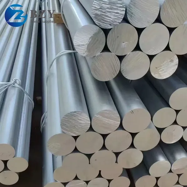 5083 T6511 6061 T6 Aluminum Round Aluminum Bar Mill Finish 5mm 8mm 10mm 20mm Aluminum Rod photo-1