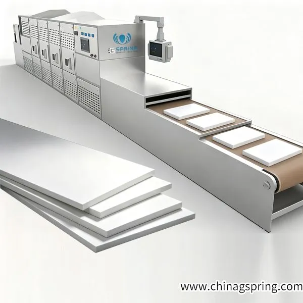 High Performance Drywall Microwave Dryer Machine for Gypsum Board Drying Industrial Production Line