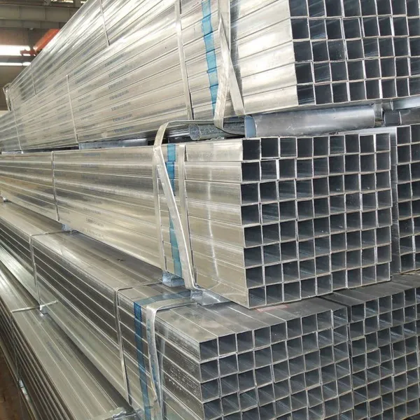 S275jr 1x1 Inch 20mm 30mm Hot-dip Galvanized Mild Steel Square Rectangular Tube Gi Hollow Section Steel Tube photo-5