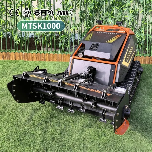 Vigorun MTSK1000 24HP AI Intelligent Forestry Flail Mower Remote Control Heavy Duty Mulching Machine photo-2