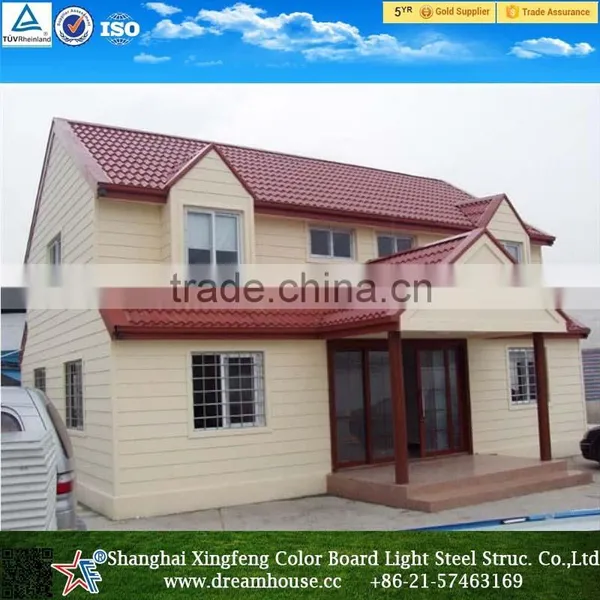 China Prefab Villa Prefabricated House Manufacturer/china Cheap Two Floors Prefabricated Villa House