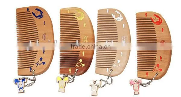 Whosale Children Hair Brush Set , Mini Pocket Comb ,Wooden Comb For Kid photo-4