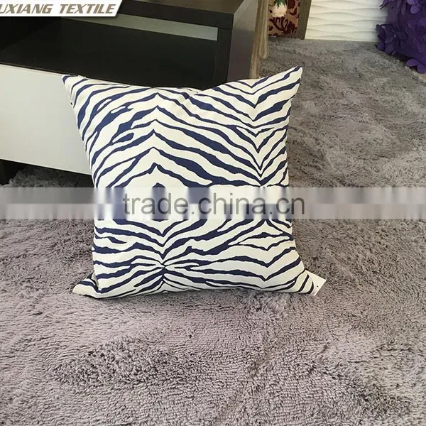Blue High Quality Jaquard Pillow Cushion photo-2
