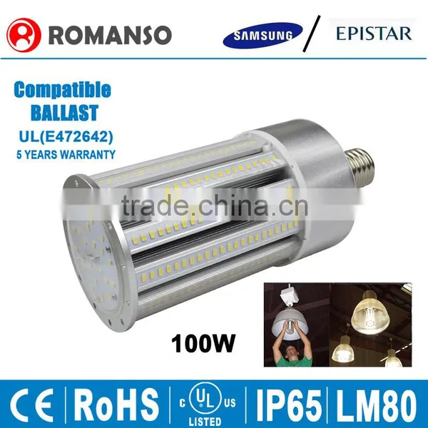 China New Design 45w E27 E40 Led Lamp 360 Degree Led Corn Light With CE RoHS photo-5