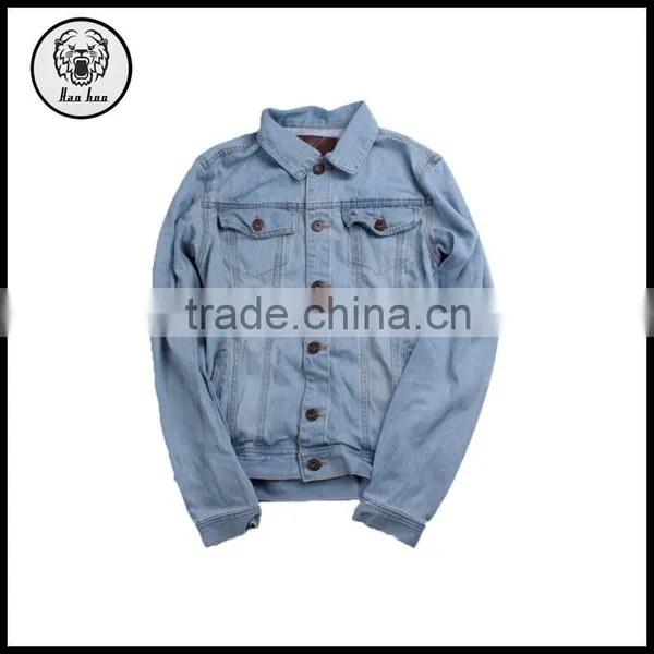 Mens Clothing Retro Water Washed Garment Coat Jacket Manufacturers photo-4