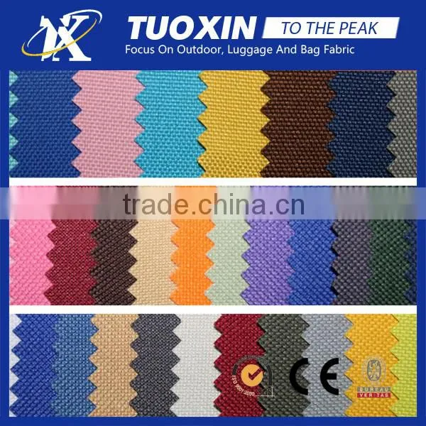 600d Polyester Pvc Coated Oxford Fabric for Bag Fabric