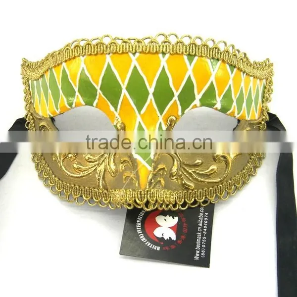 Custume Carnival Accessories HT-HF021 Plastic Half Face Party Eye Mask and Sex Eye Mask photo-2
