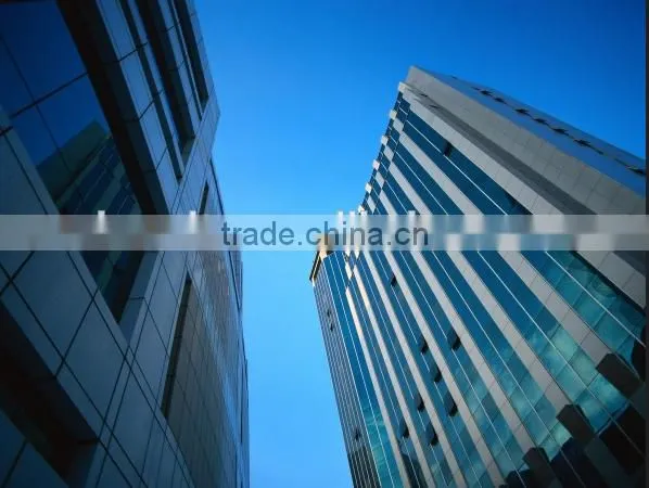 Glass Curtain Wall Safety Glass Tempered Laminated Glass