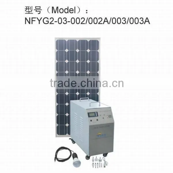 100W DC to AC Solar Energy System photo-2