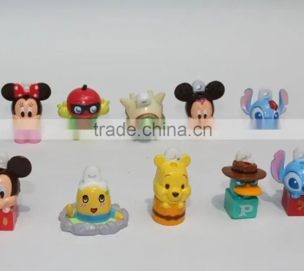 2016 Newest Custom Anime 3D Small Pvc Plastic Disney Mickey Figures photo-5