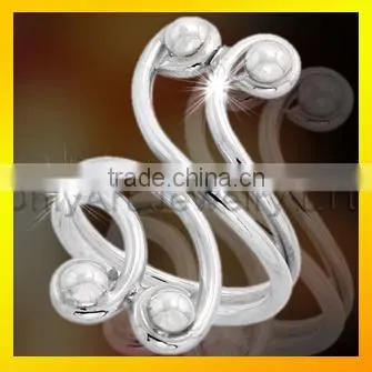 Wholesale Fashion Silver Ring Jewelry Top Quality Women Jewelry Set photo-6