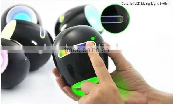 Touching Living 256 Colors LED Light, Bar Design Colorful Mood Light Atmosphere Lamp Projection Night Light photo-4
