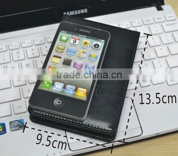 Fashion Business Hot Sale Embossed Custom Leather Notepad Holder photo-6