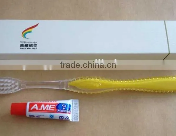 Supply Cheap Disposable Toothbrush With Paste New Product on China Market