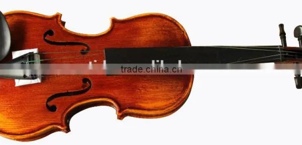Flamed Violin Fiddle With Case, Excellent Violin Outfit, Ready to Play photo-3