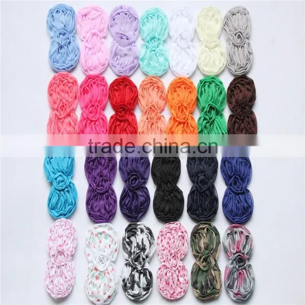 Hair Bow Flower Wholesale -hair Accessory for Baby-high Quality Chiffon Flower photo-3