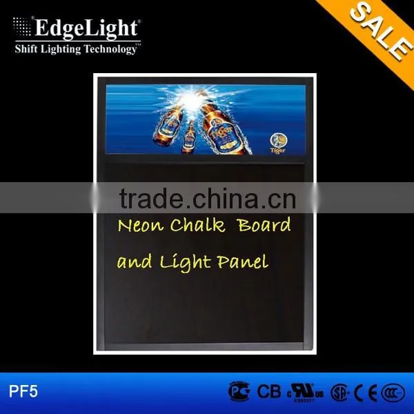 PF5 Type Neon Chalk Board, Advertising Display Board, Led Light Board