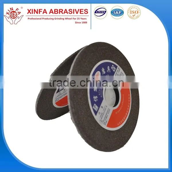 China Supply One Side Tapered Abrasive Grinding Wheel for Metal photo-3