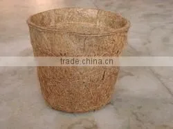 COIR FIBER POT FOR NURSERIES