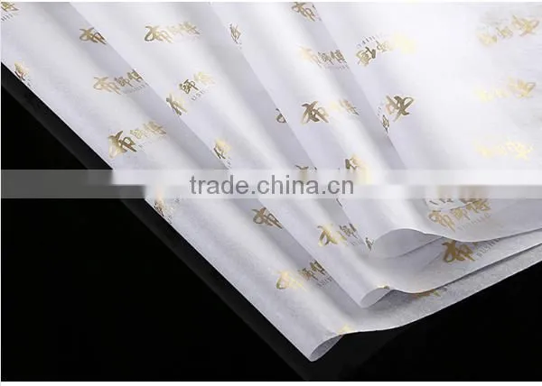 New Design Gift Wrapping Gold Tissue Paper photo-3