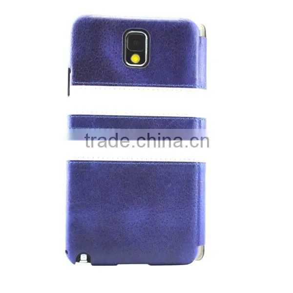 Smart Cover Oil-waxed Leather Case for Samsung Galaxy Note 3 photo-5