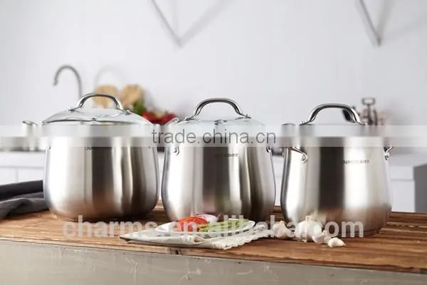 2016 New Charms Induction Cooking Pot Fabrication&Stainless Steel Enamel Casserole 3&High Quality Threes Layers Steamers Quality Choice photo-4