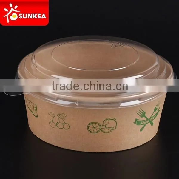 Custom Brand Paper Soup Cup / Covered Soup Bowl Quality Choice photo-6