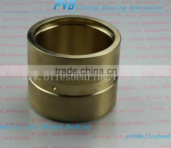 Copper Cast Bearing Bushing,Cast Copper Bearing,Oil Grooves Sliding Bushing