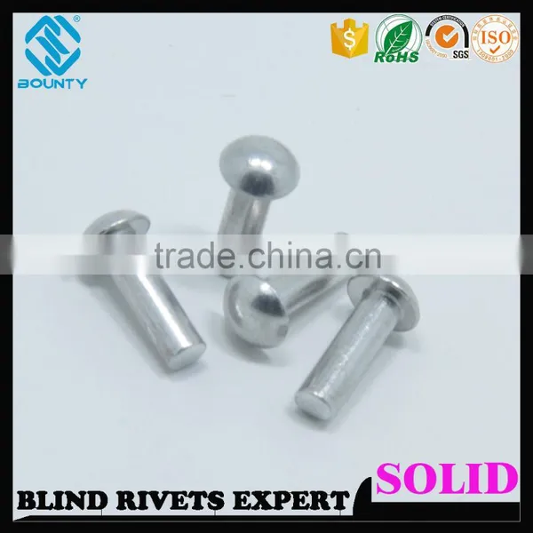 BRAZIER HEAD ALUMINUM SOLID RIVETS photo-2